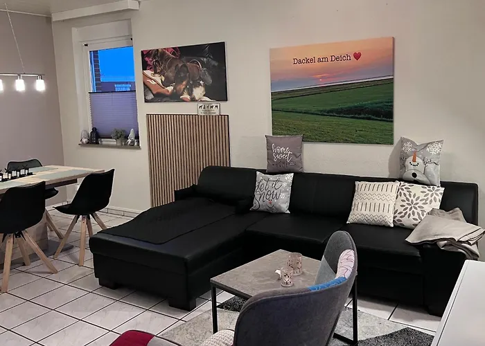 Dackel Am Deich - Strandnah - Eingezaeunter Garten - Ruhe